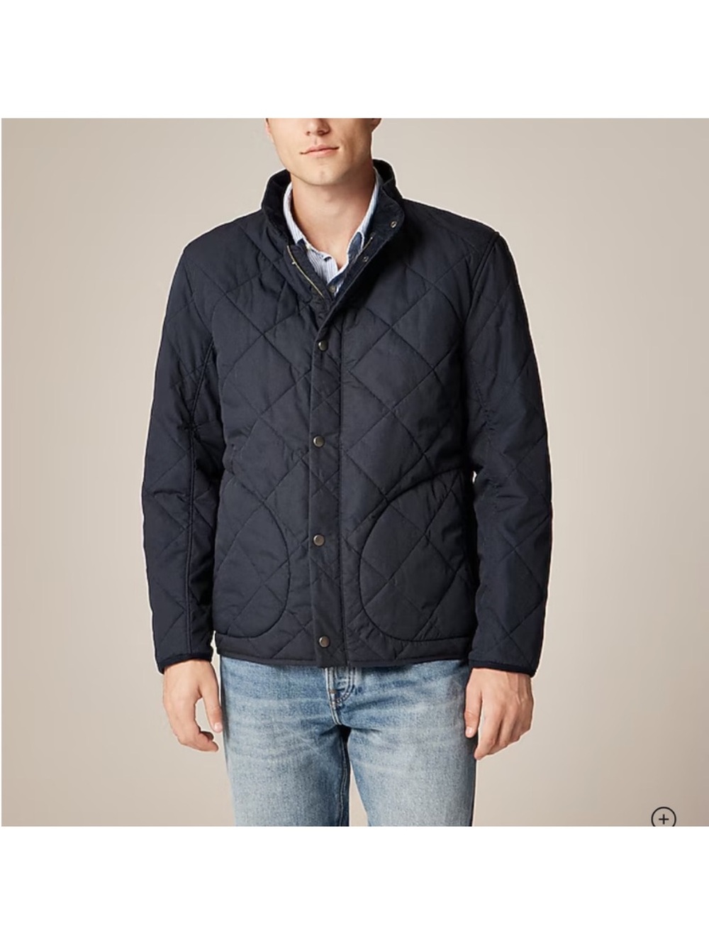 Men's Quilted Sussex Jacket - Classic Lightweight Coat
